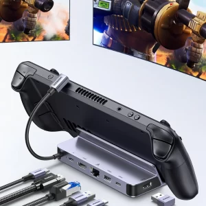 UGREEN USB C Docking Station for Steam Deck/ROG Ally